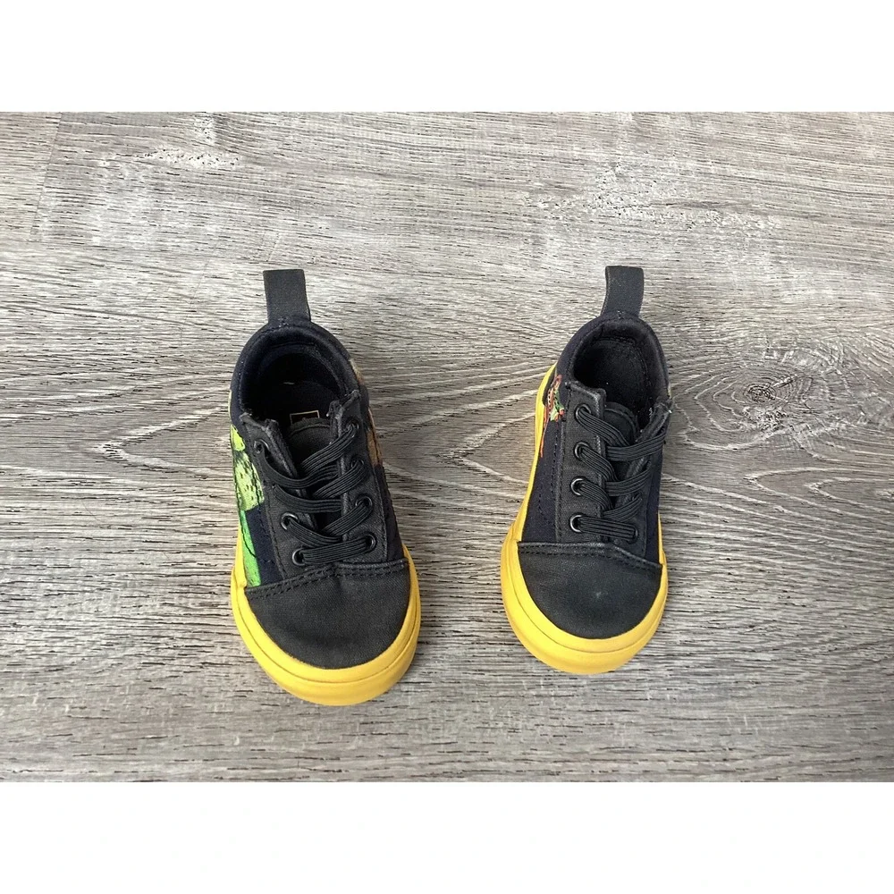 Vans X National Geographic Baby Size 4.5 Sneakers Photo Ark Frog Animal Shoes